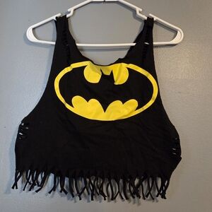 💛Batman Fringe Crop Top💛